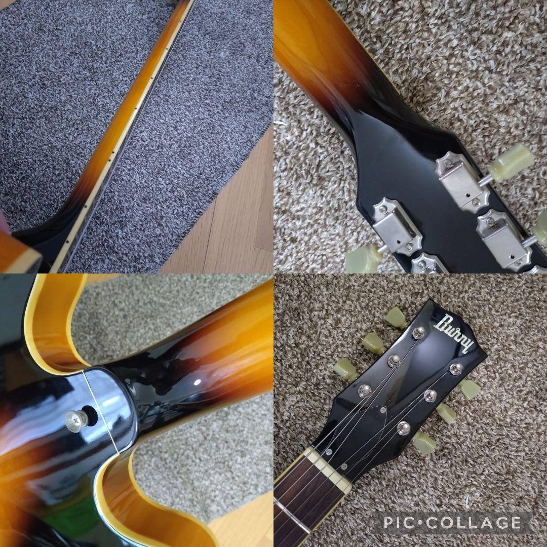 Burny RSA-60 セミアコ ES-335タイプ