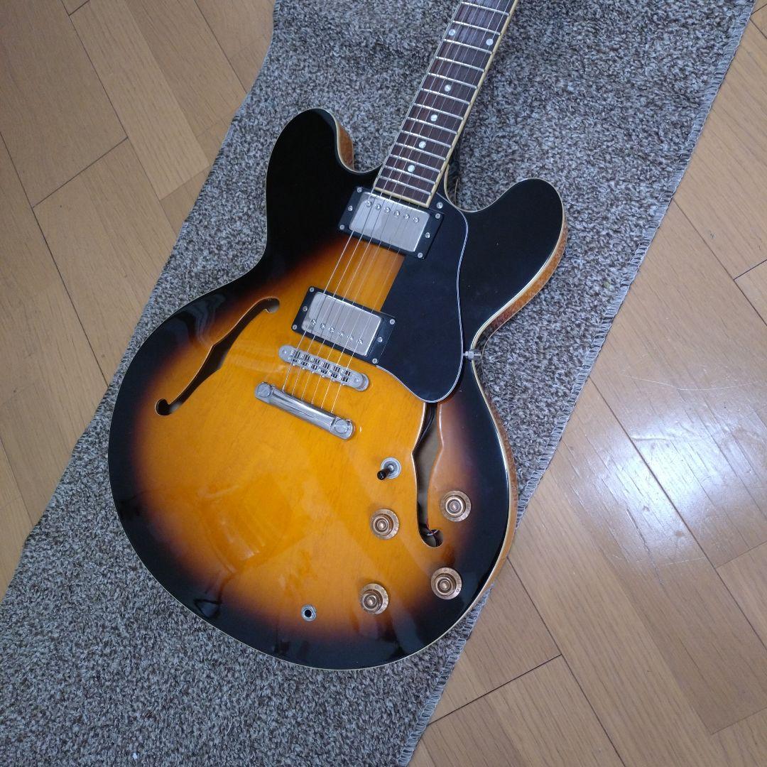 Burny RSA-60 セミアコ ES-335タイプ