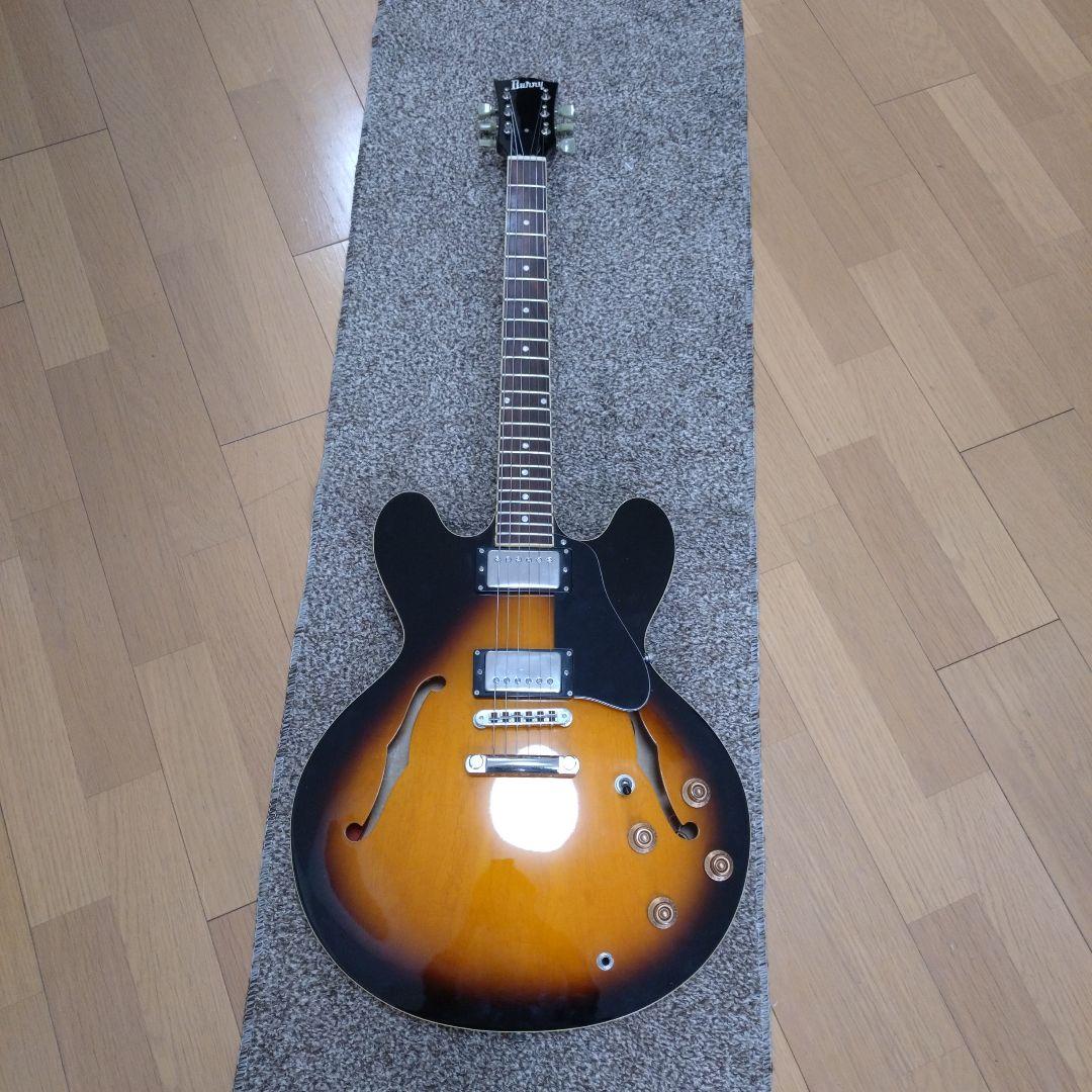 Burny RSA-60 セミアコ ES-335タイプ