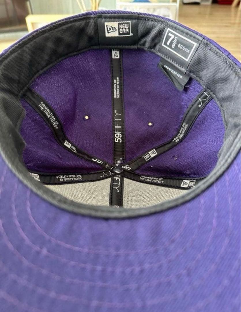 Needles NEW ERA キャップ　7,5/8