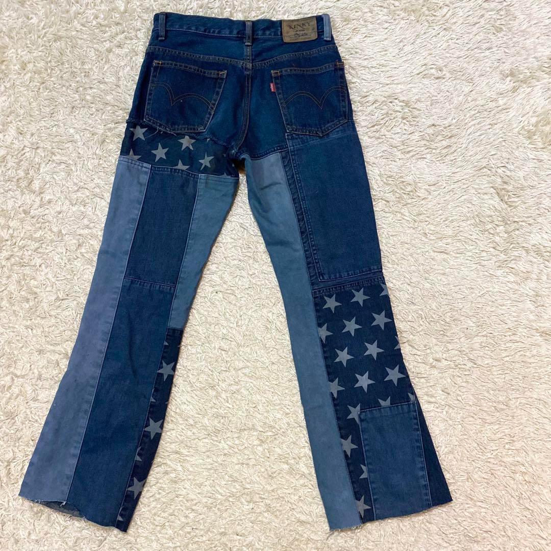 HYSTERIC GLAMOUR KINKY スター　パッチワーク　レディースM