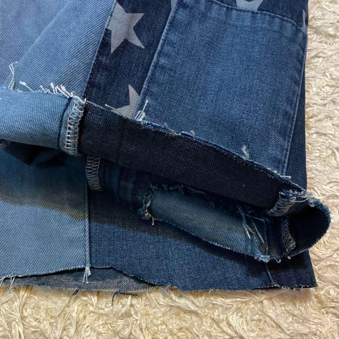 HYSTERIC GLAMOUR KINKY スター　パッチワーク　レディースM