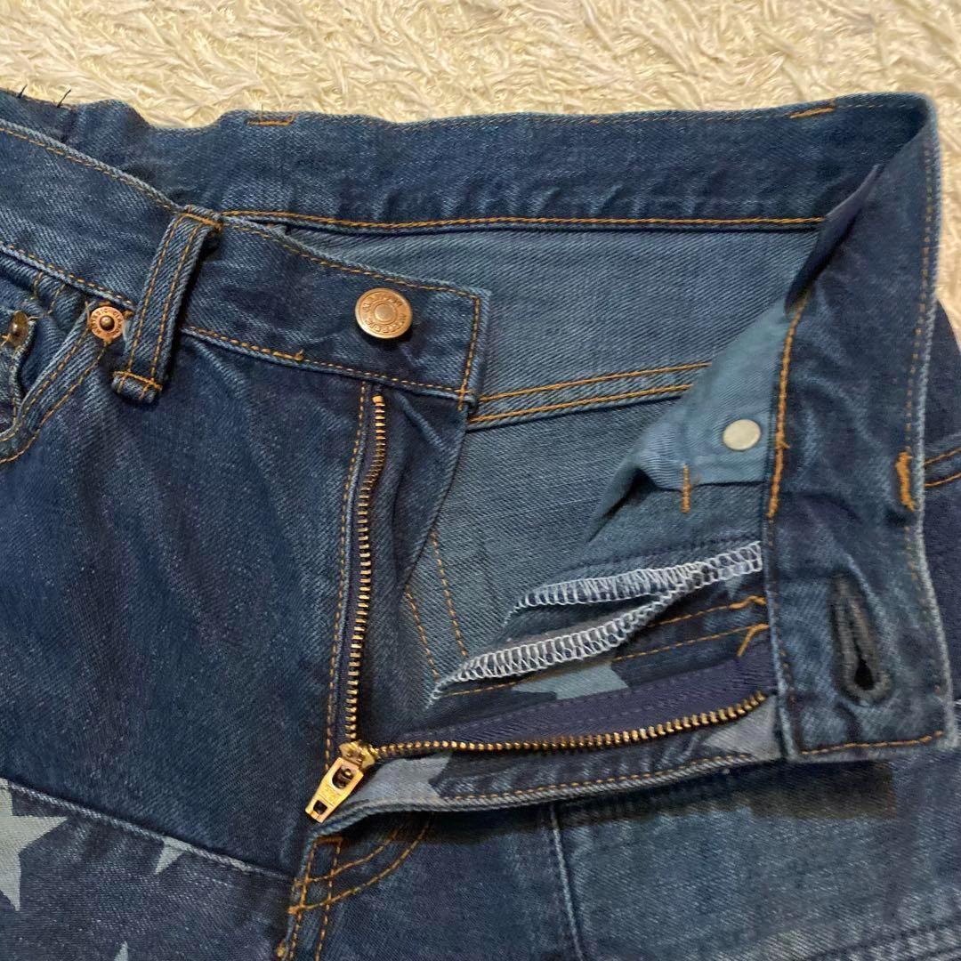 HYSTERIC GLAMOUR KINKY スター　パッチワーク　レディースM
