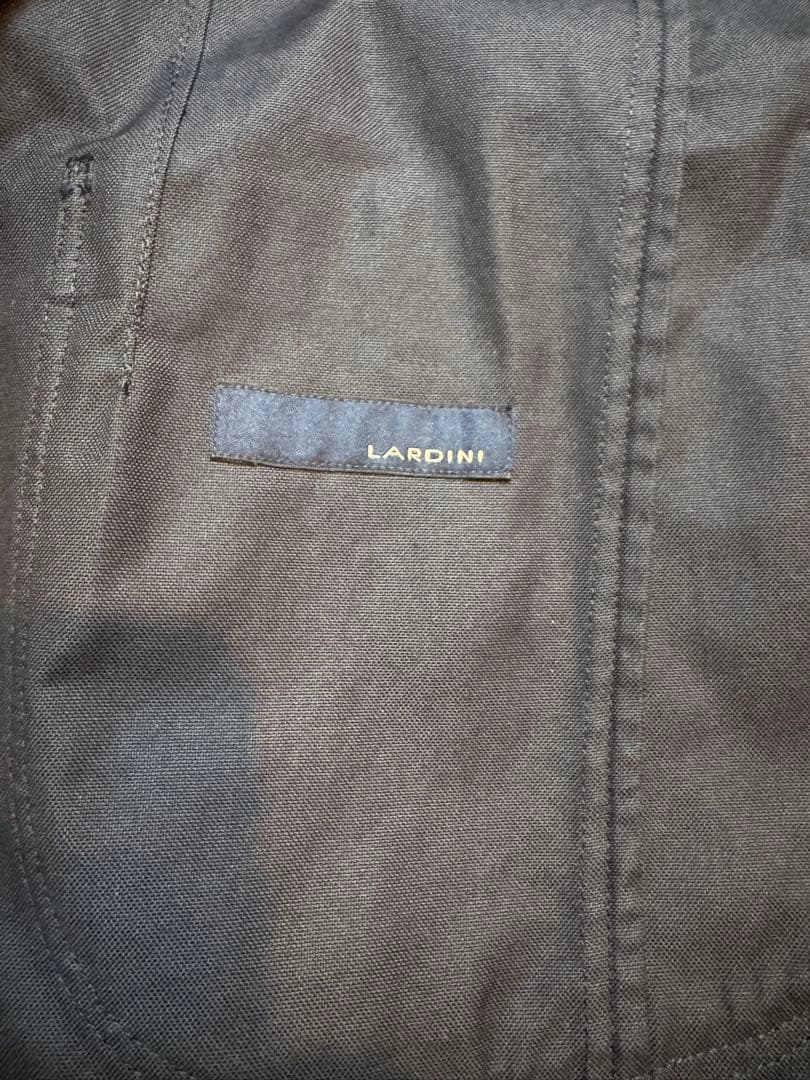 LARDINI ラルディーニ コットンジャケット 48 ブートニエール付