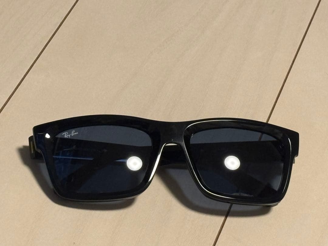 Ray-Ban ブラック スクエア サングラス