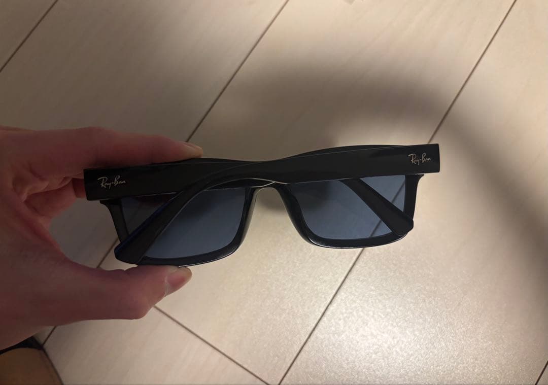Ray-Ban ブラック スクエア サングラス