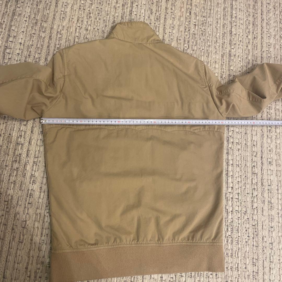 Baracuta ベージュ ジップアップジャケット