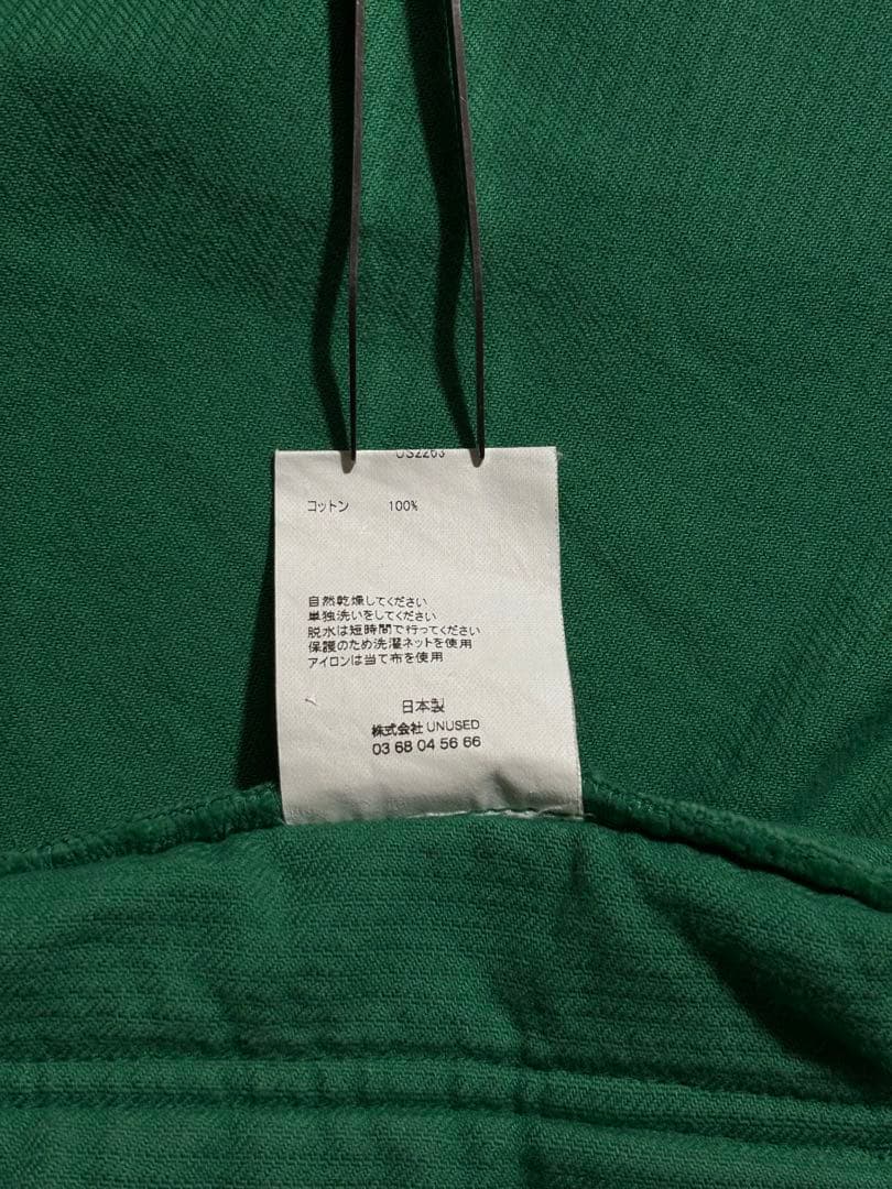 unusedコーデュロイジャケット US2263 サイズ2 グリーン