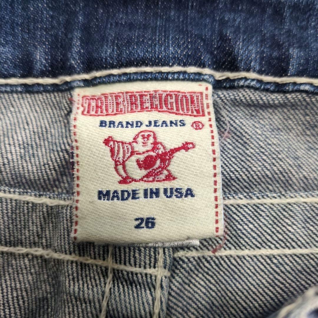 TRUE RELIGION　ラインストーン　ブーツカットデニムパンツ y2k