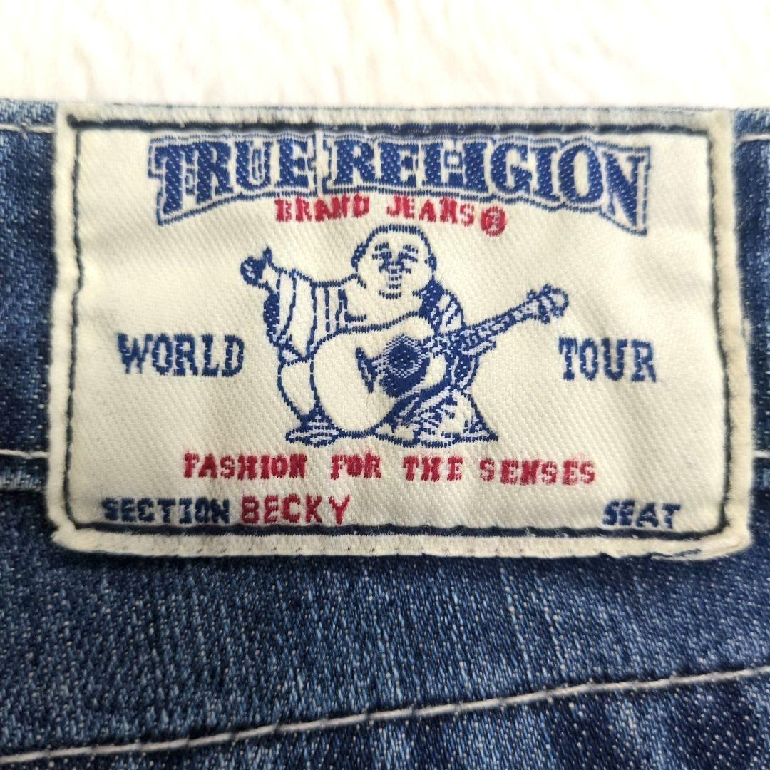 TRUE RELIGION　ラインストーン　ブーツカットデニムパンツ y2k
