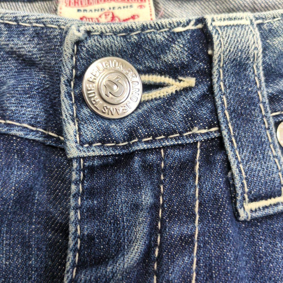 TRUE RELIGION　ラインストーン　ブーツカットデニムパンツ y2k