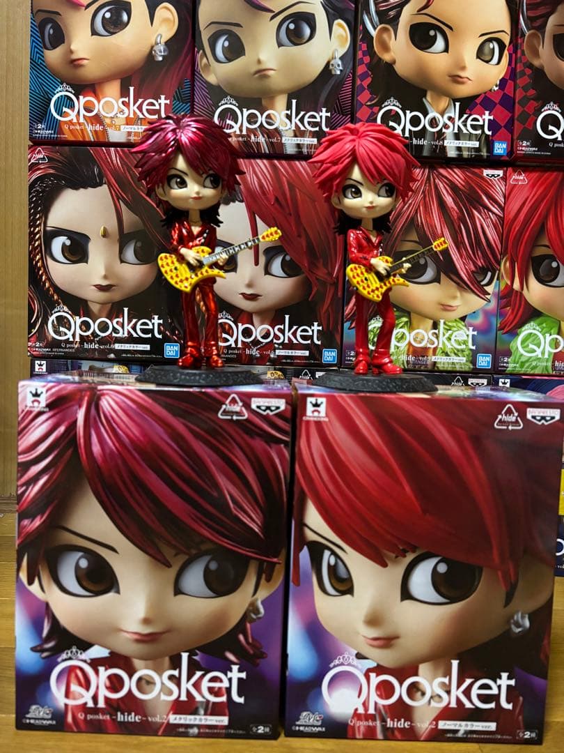 Qposket フィギュア 16体セット hide