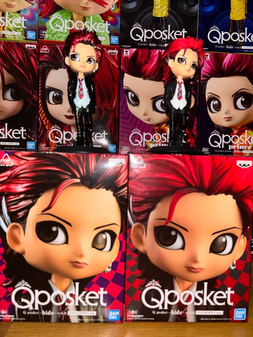 Qposket フィギュア 16体セット hide