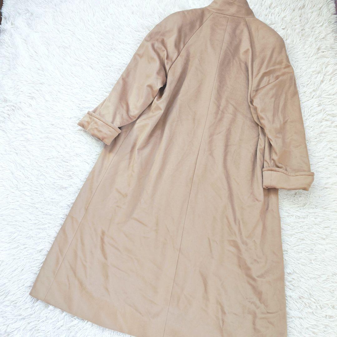 【ピアチェンツァ】カシミア100%ロングコート スタンドカラー ヴィンテージ