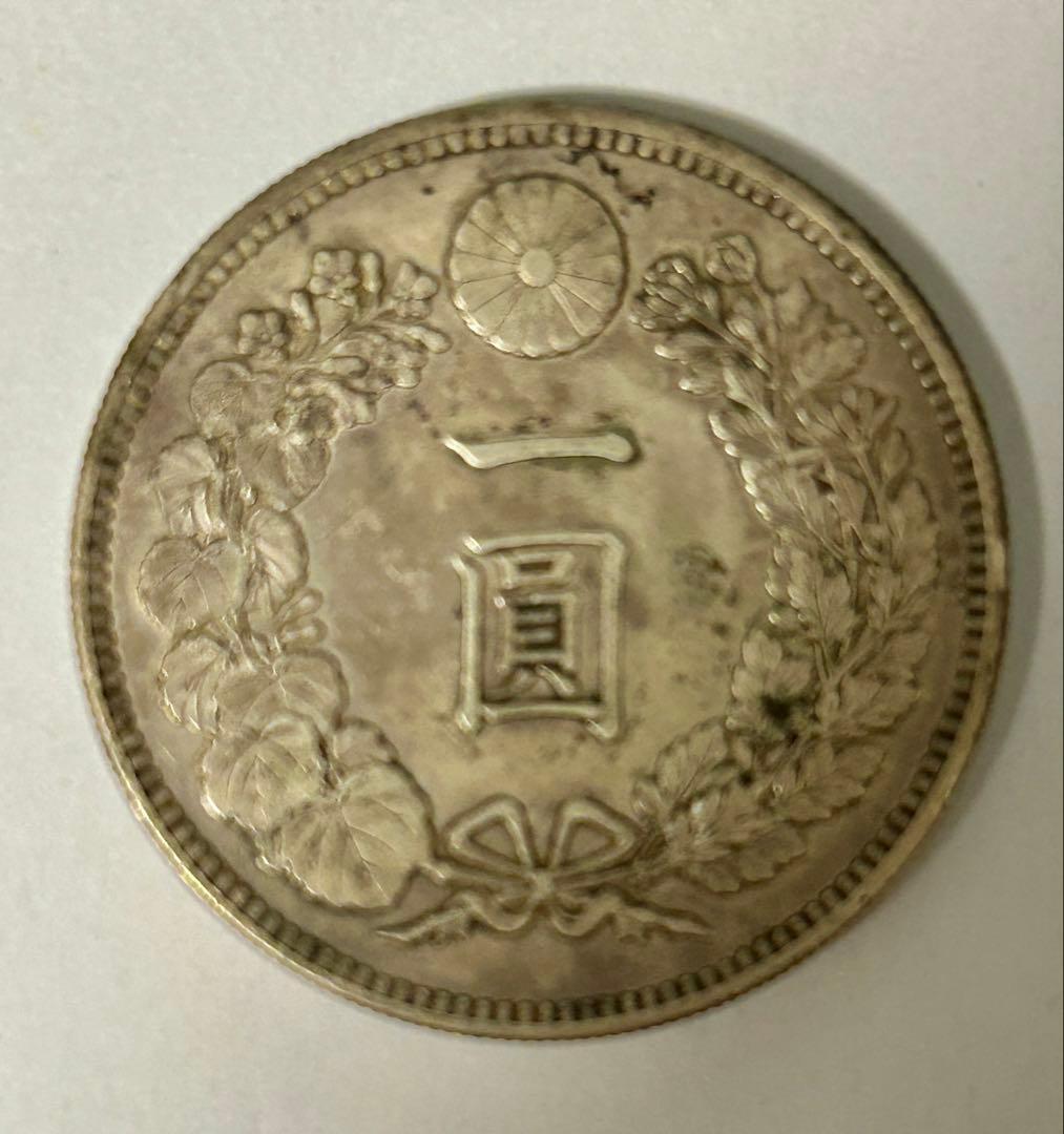 1円銀貨5枚セット② M24・25後期・27・29・30年　一圓銀貨　円銀