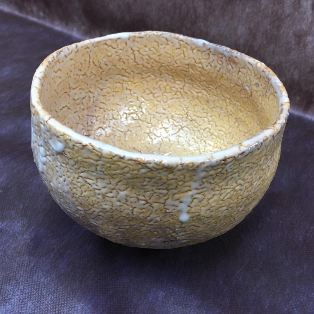 S213　萩焼　永久勝斎作　茶碗　抹茶碗 　茶道具　共箱