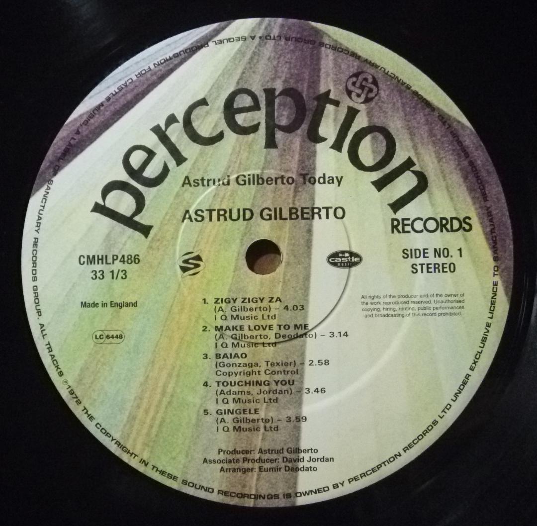 ☆ Astrud Gilberto - Now / レコード