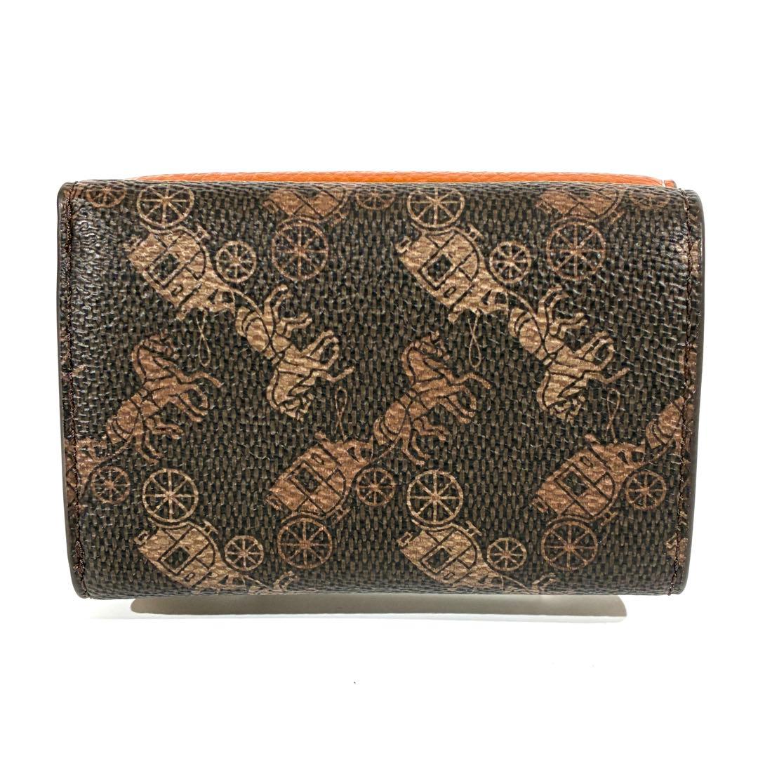 現行品★ COACH エッセンシャル ミニ トライフォールド ウォレット