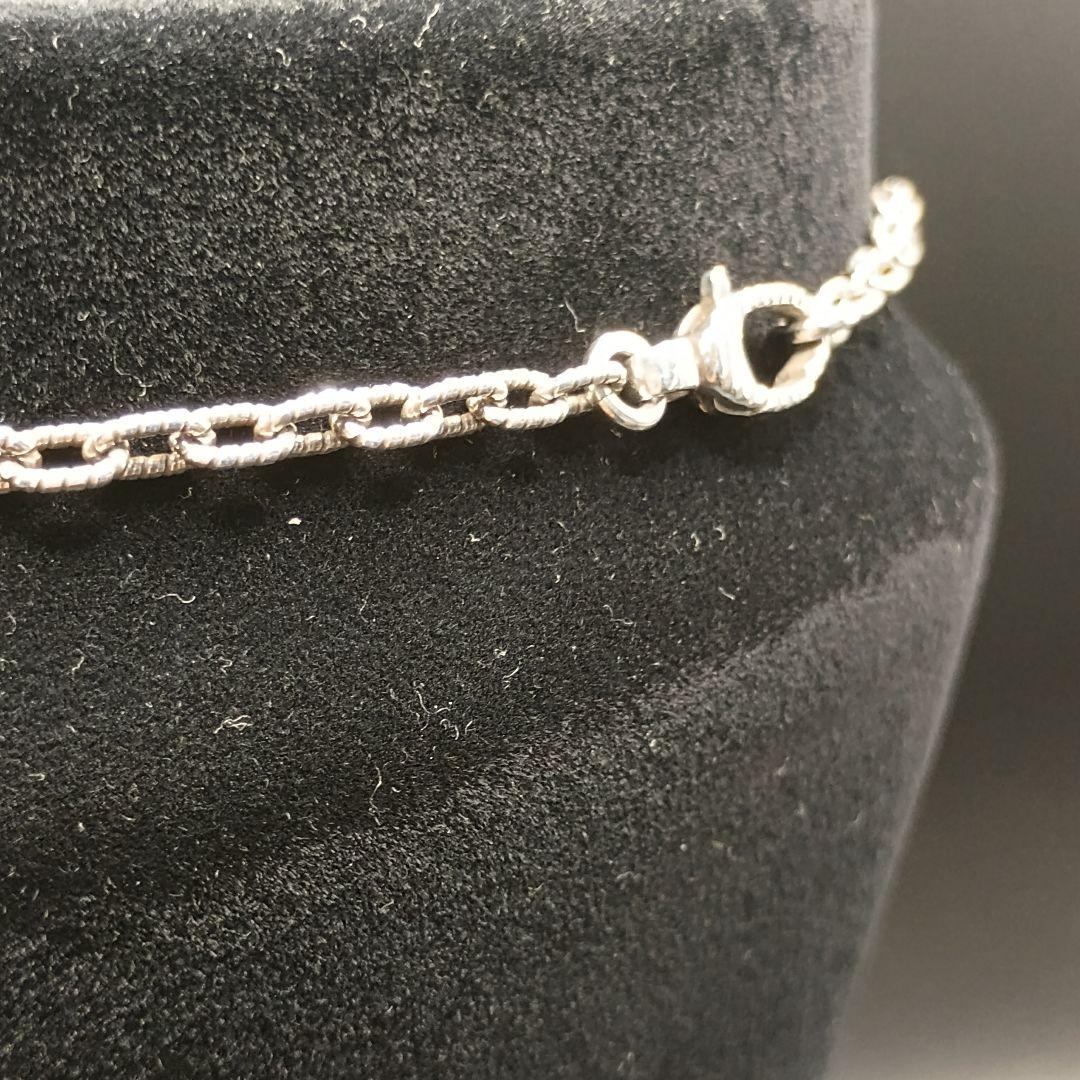 【美品】GUCCI 中太チェーン 鎖 3.5mm幅 45cm SILVER925
