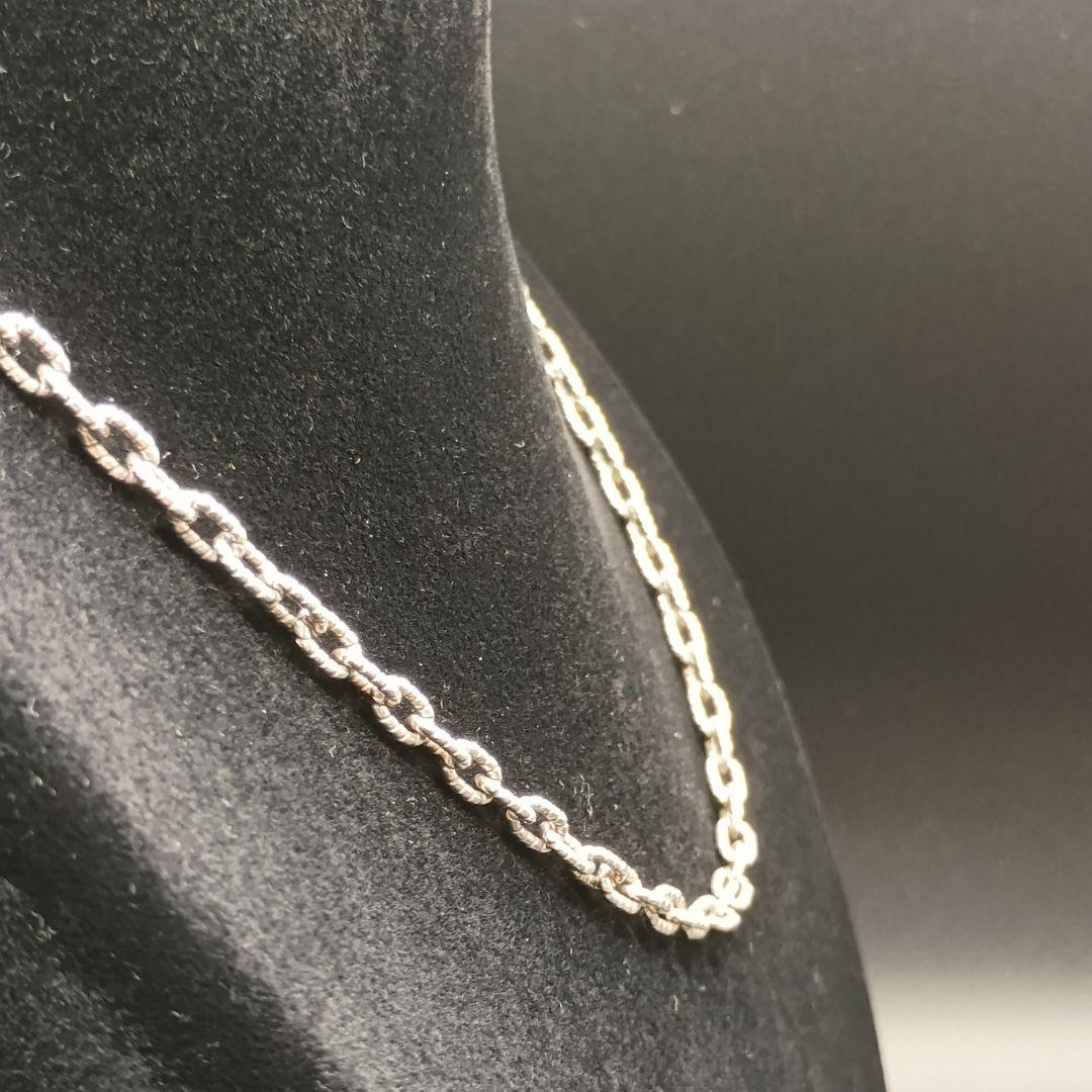 【美品】GUCCI 中太チェーン 鎖 3.5mm幅 45cm SILVER925