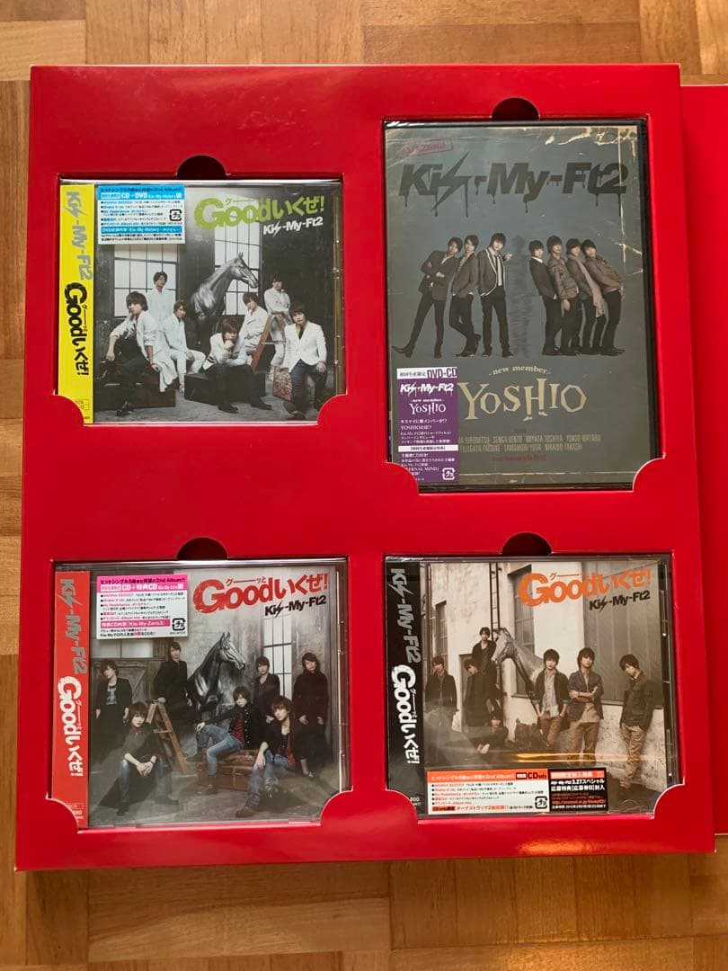 キスマイ シングル アルバム DVD 3タイトル同時リリース！