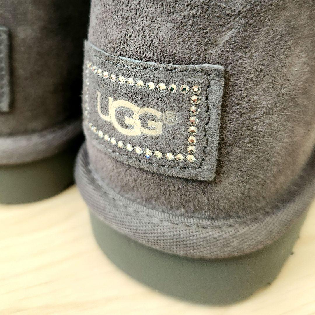 新品 UGG BAILEY Button スワロフスキー ベイリーボタン 8