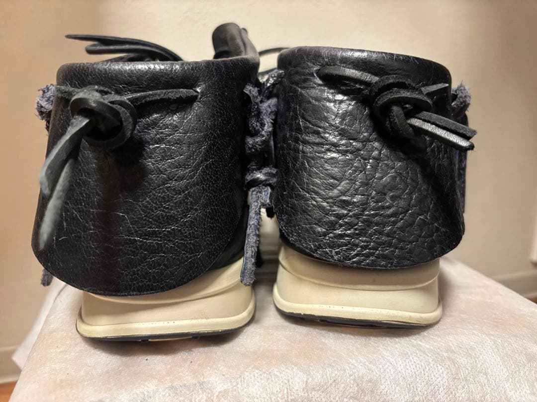 VISVIM FBT 日本製　黒　ビズビム　ヴィズヴィム　スニーカー　モカシン