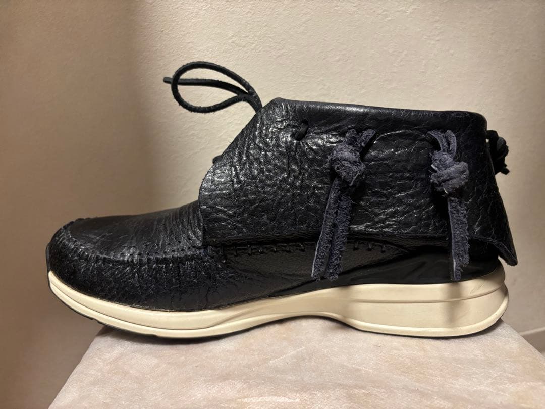 VISVIM FBT 日本製　黒　ビズビム　ヴィズヴィム　スニーカー　モカシン