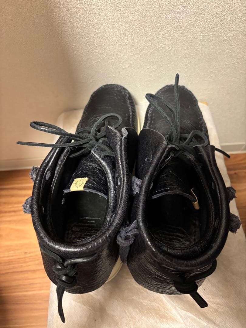 VISVIM FBT 日本製　黒　ビズビム　ヴィズヴィム　スニーカー　モカシン