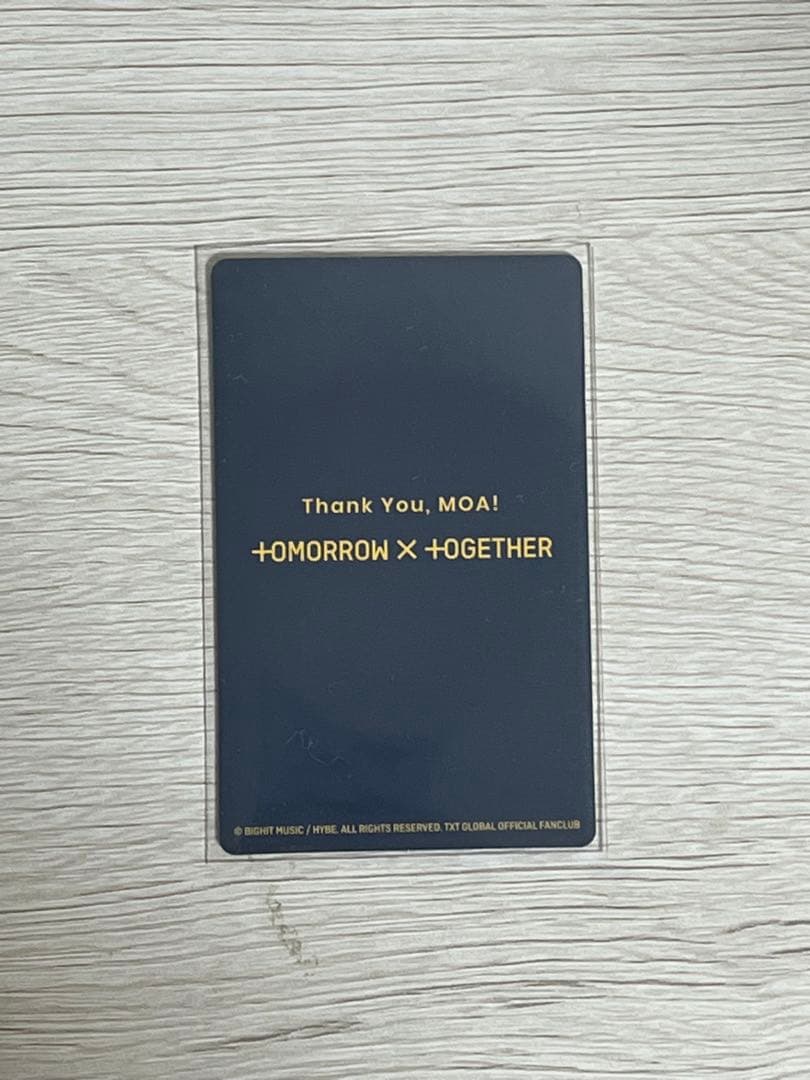 TXT FC限定1000人トレカ　ヨンジュン