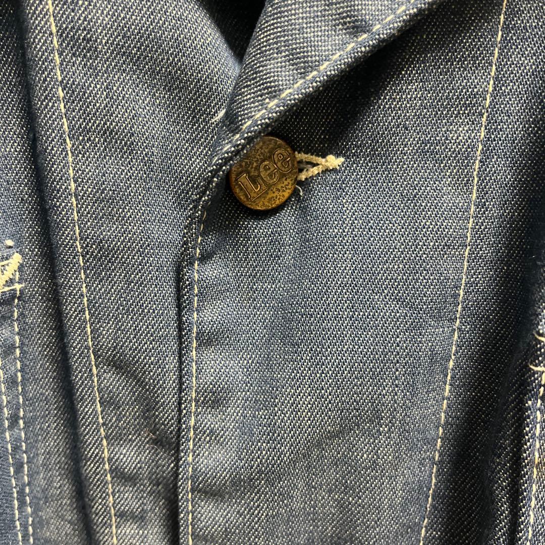Lee カバーオール 80年代　古着　USA製