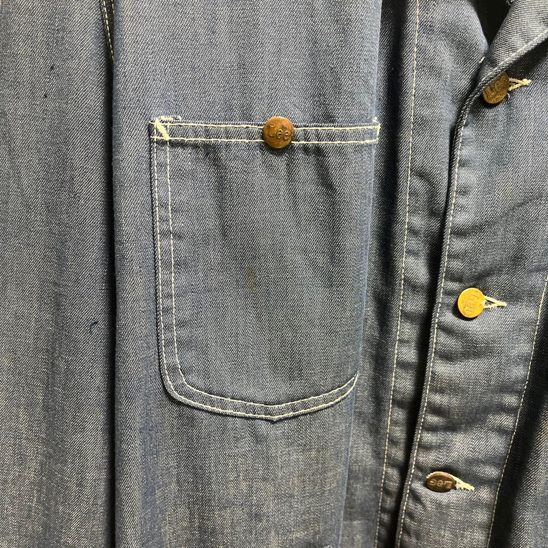 Lee カバーオール 80年代　古着　USA製