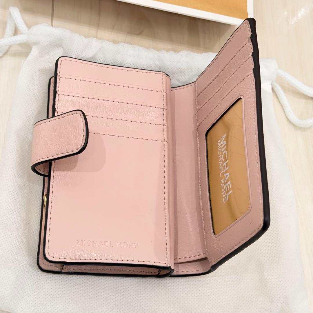 【正規品/新品】MICHAEL KORS モノグラム 二つ折り財布