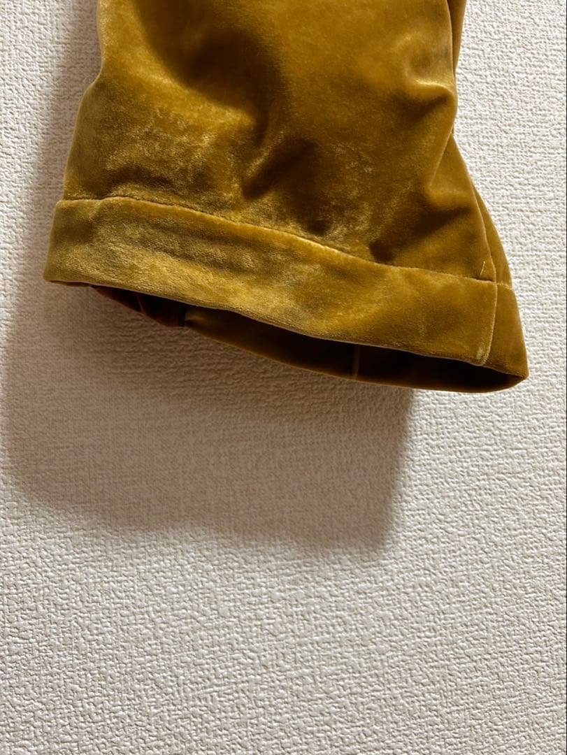 SASQUATCHfabrix. 24AW-PA9-014 ベロアトラックパンツ