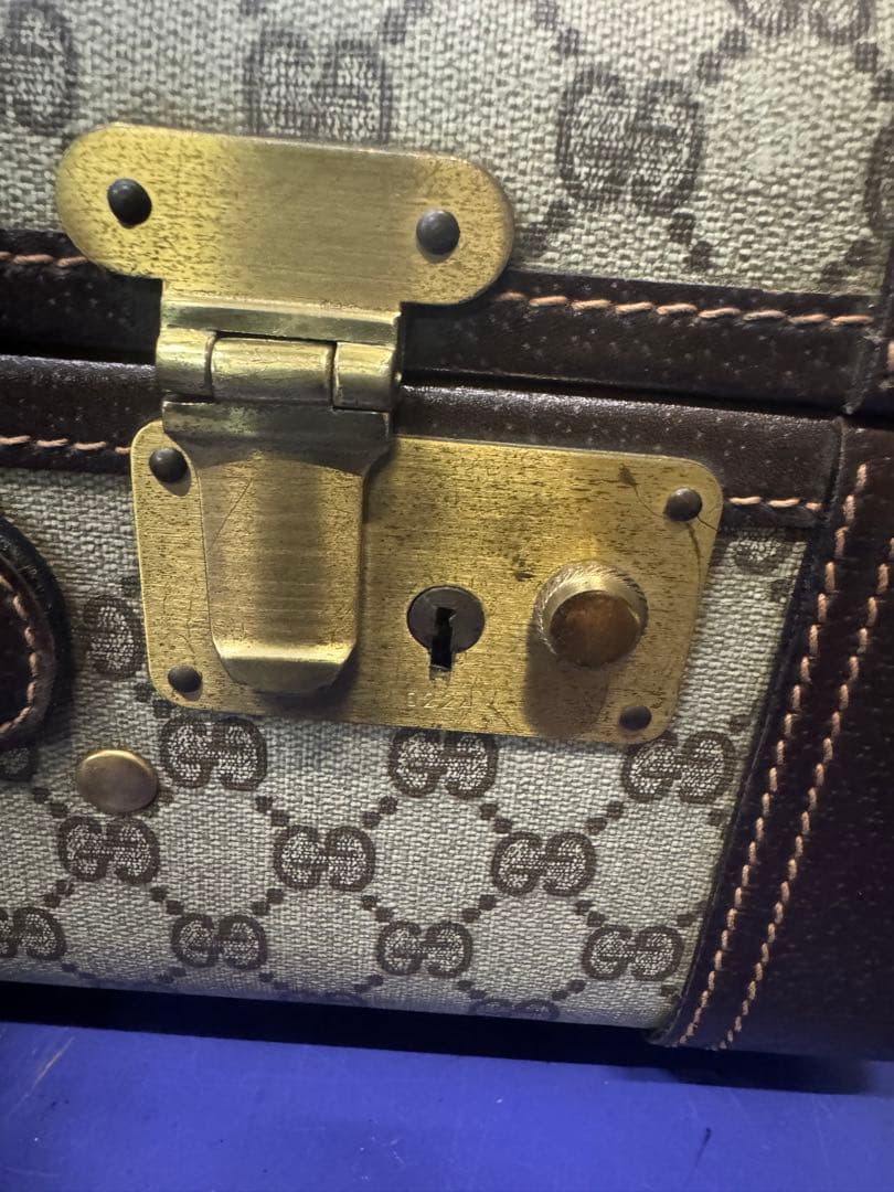 GUCCI トランクケース　トランク アンティーク　コレクション　レトロ骨董品