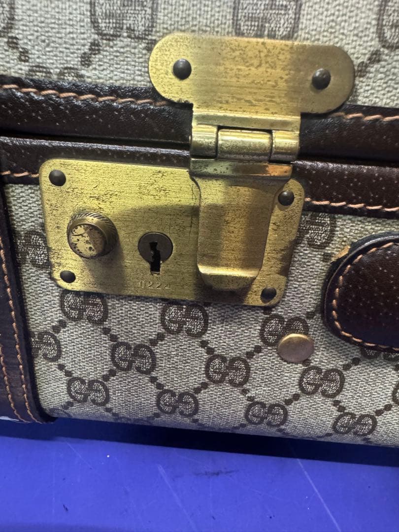 GUCCI トランクケース　トランク アンティーク　コレクション　レトロ骨董品