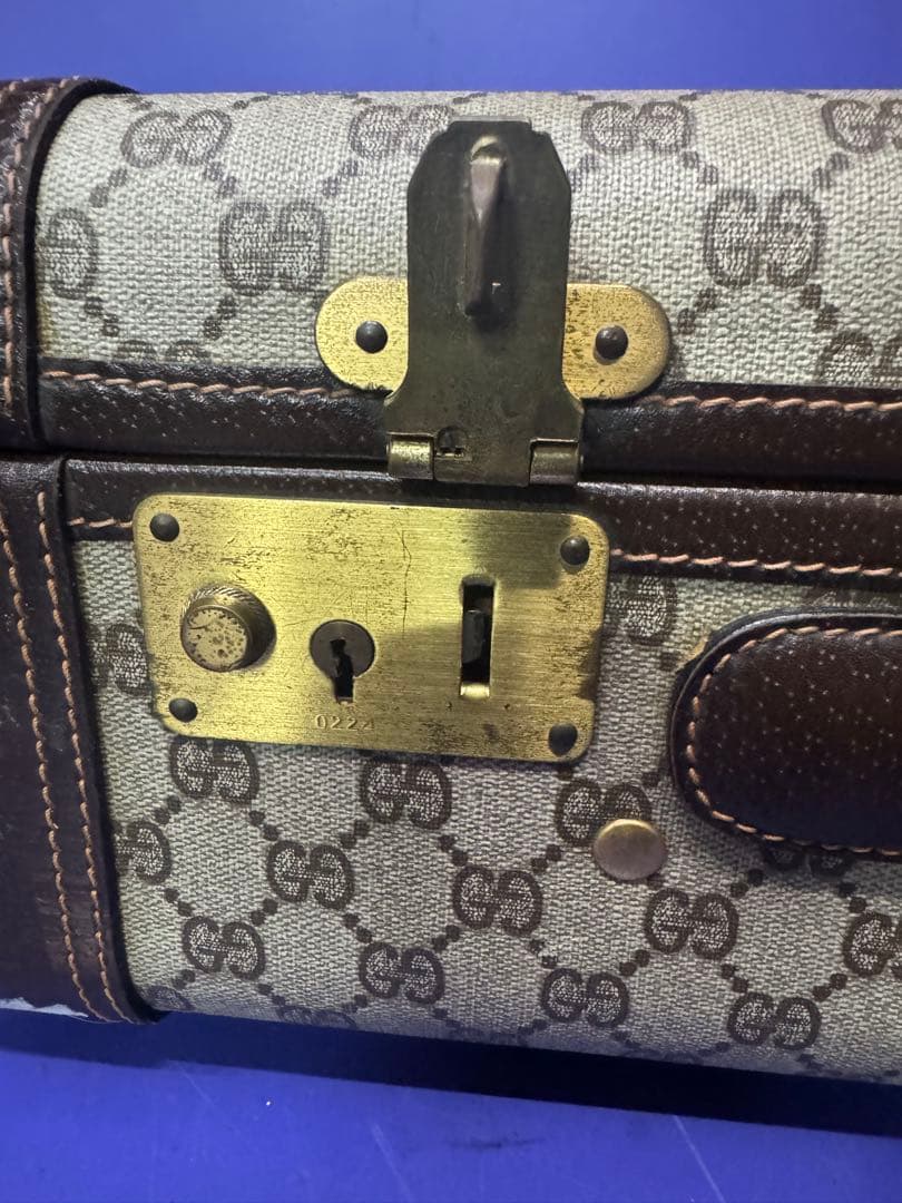 GUCCI トランクケース　トランク アンティーク　コレクション　レトロ骨董品