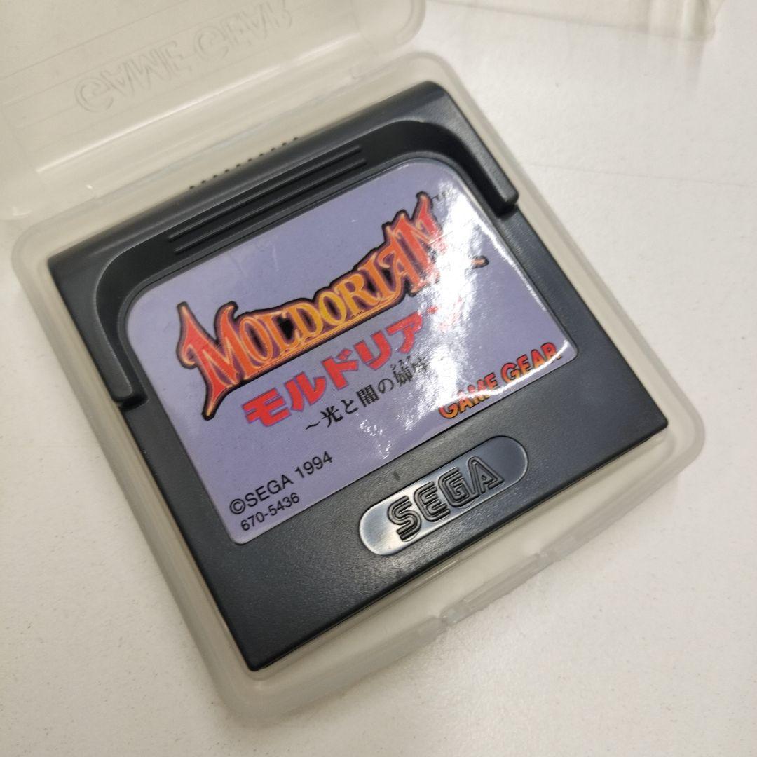 動作確認済 GAMEGEAR モルドリアン 光と闇の姉妹 MOLDORIAN