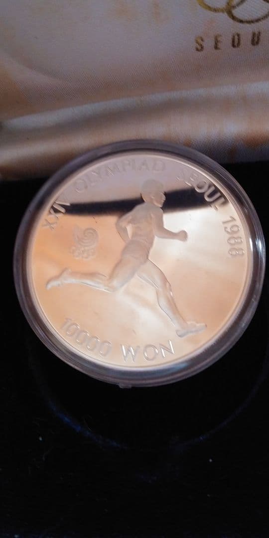 1988年ソウルオリンピック記念銀貨セット、50.43グラムSilverシルバー