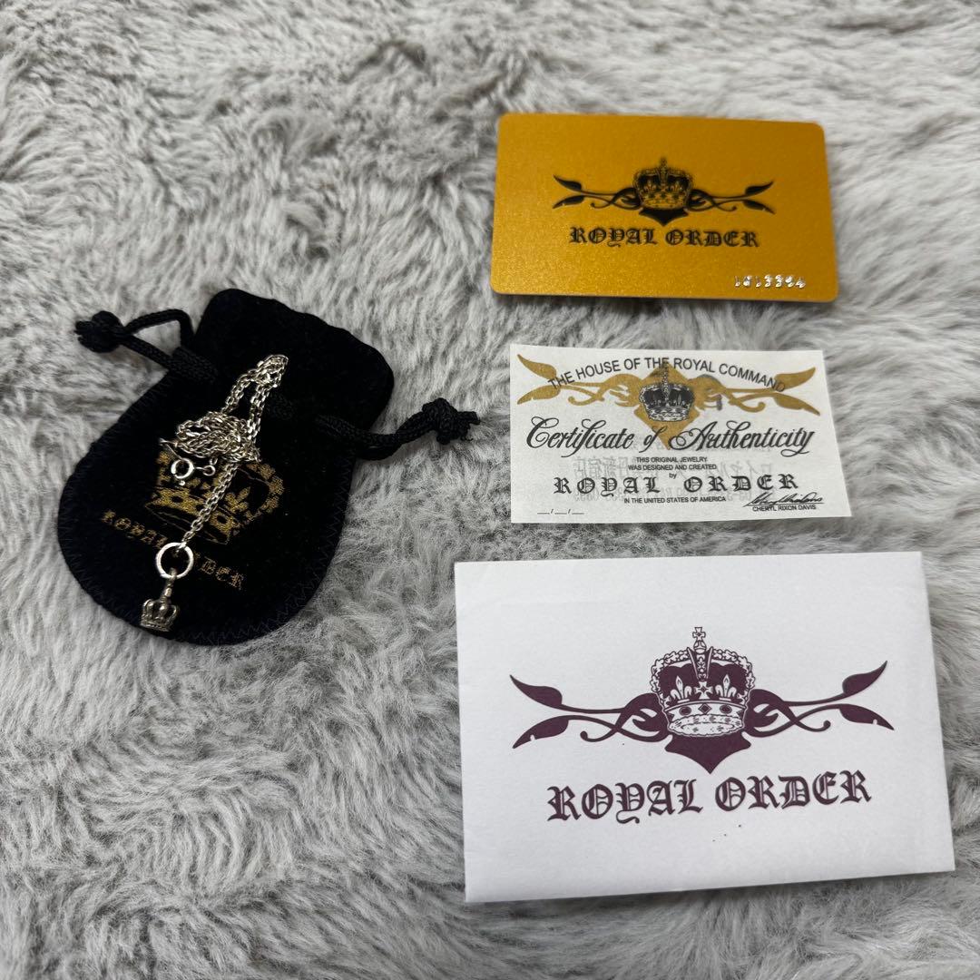  ORDER クラウンペンダント ネックレス