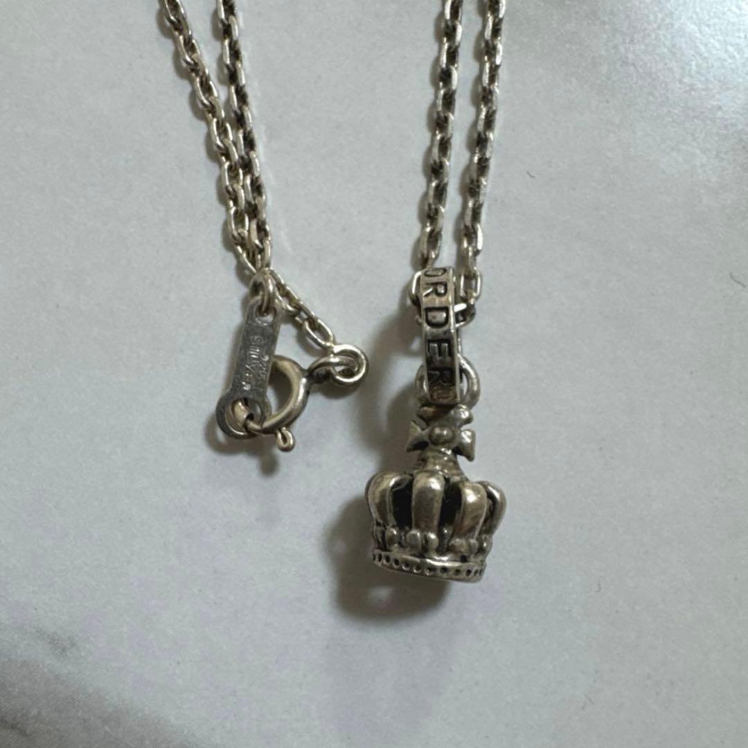  ORDER クラウンペンダント ネックレス