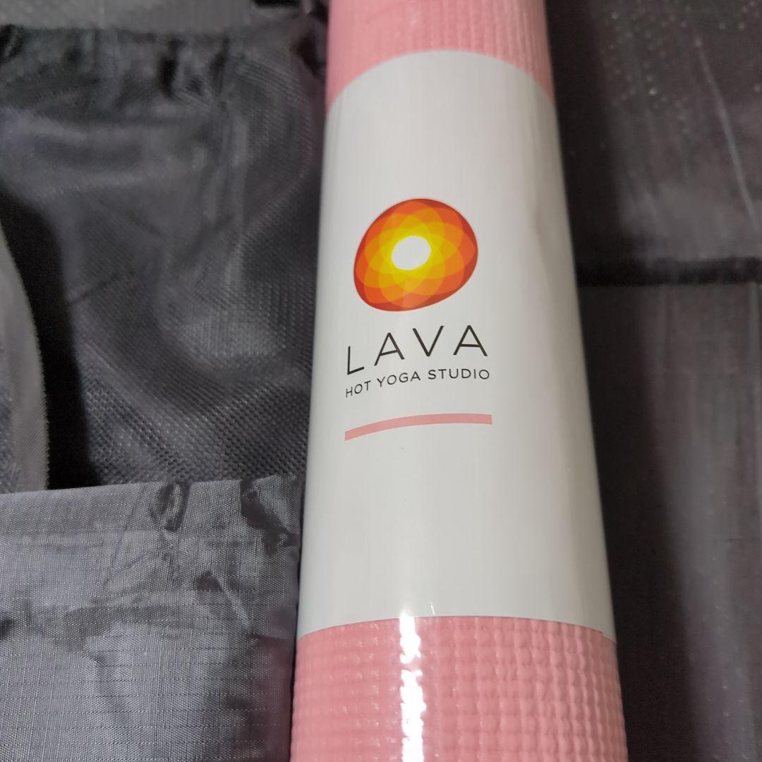 ち*む様 LAVA ヨガマット ピンク マットケースセット約145cm x 61
