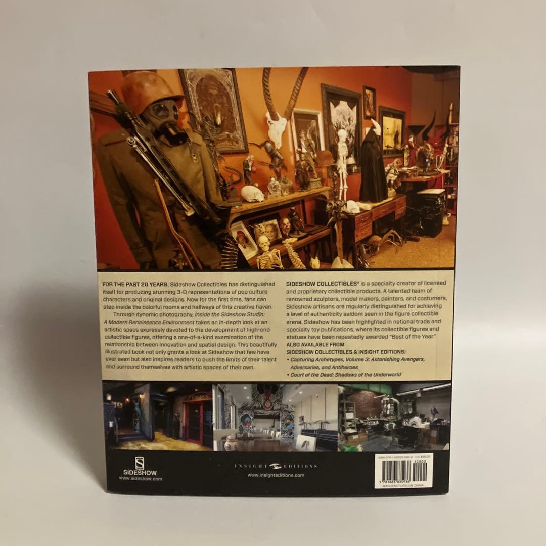 洋書　INSIDE THE SIDESHOW STUDIO　サイドショウ　英語