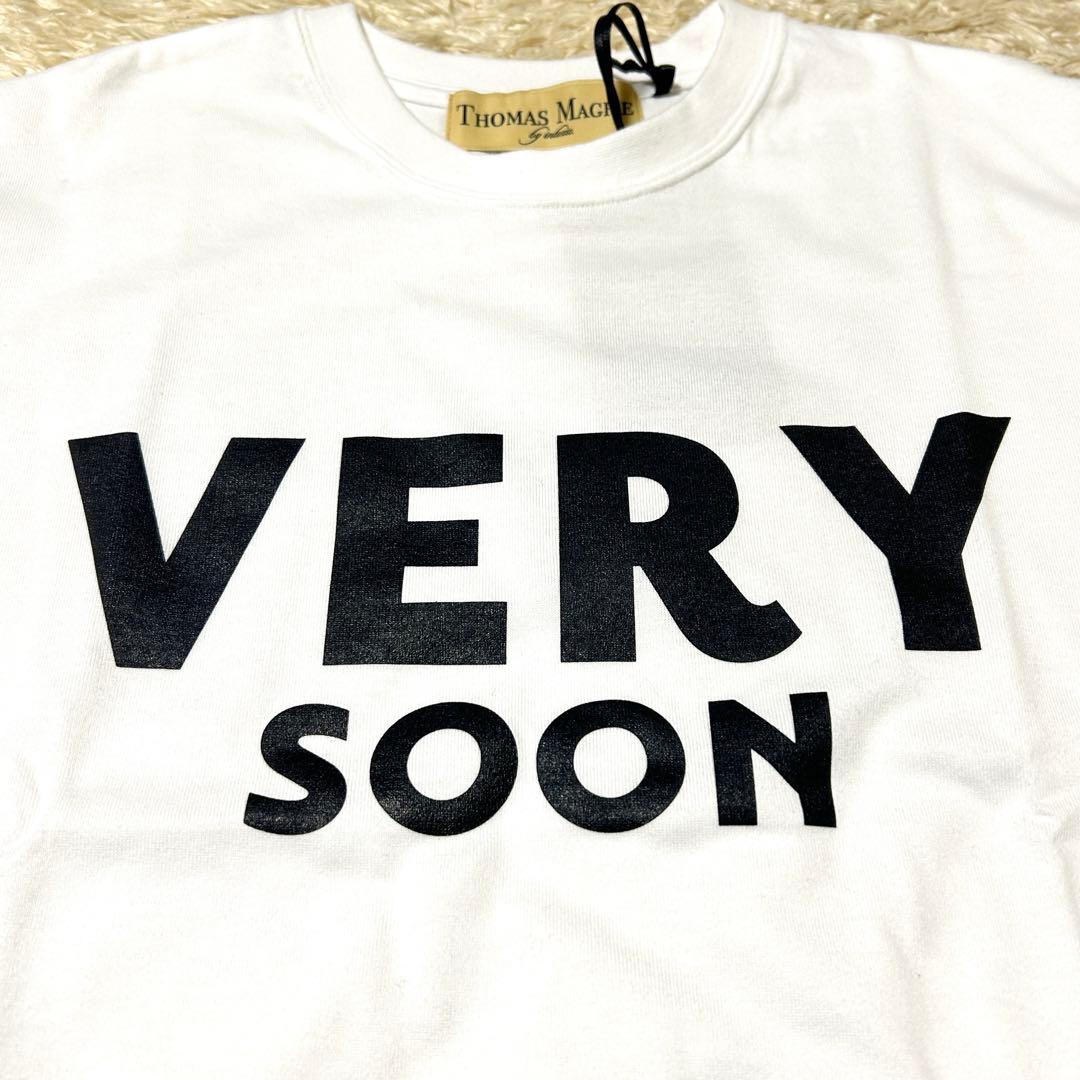 【新品未使用】トーマスマグパイ Tシャツ ロゴプリント オーバーサイズ 白