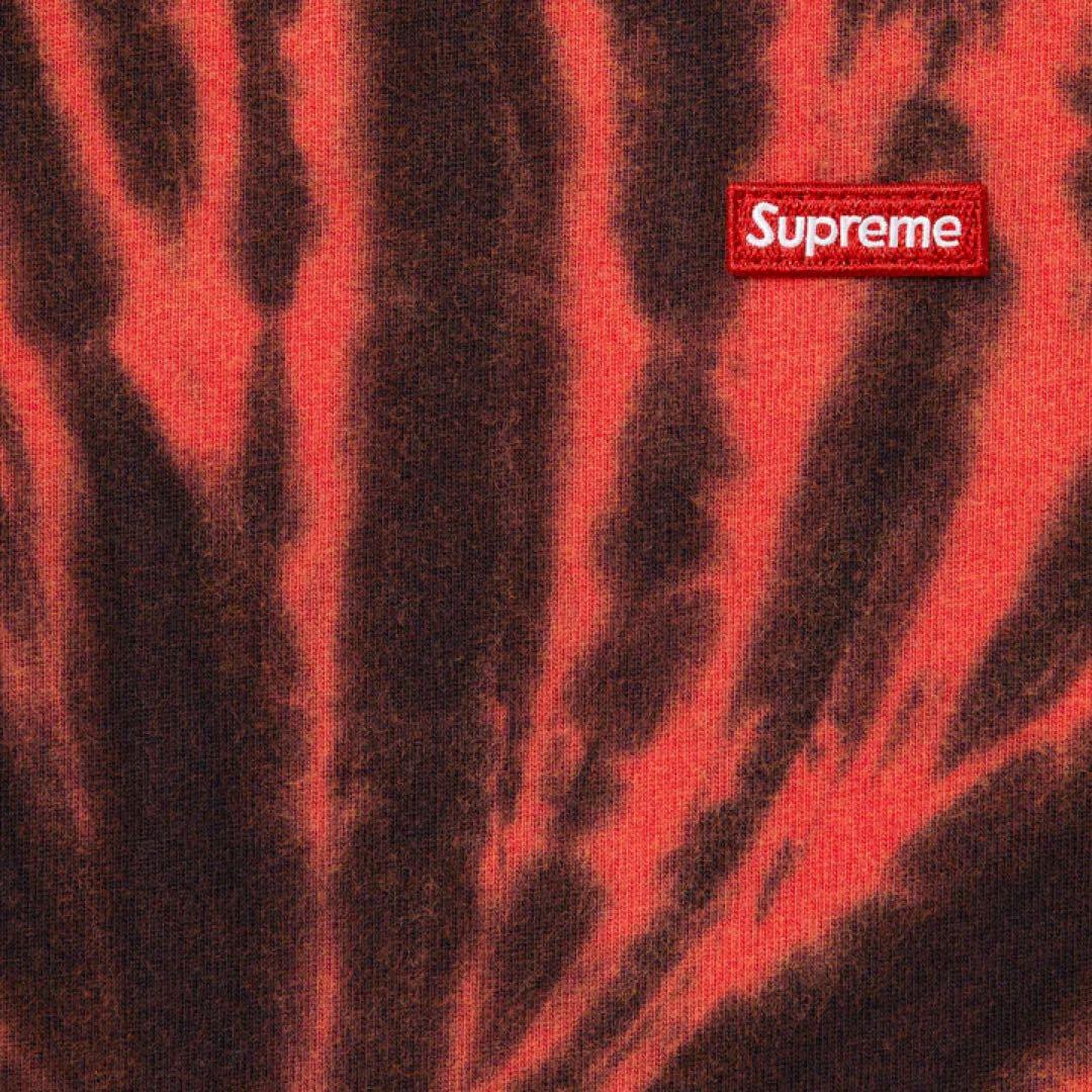 トップス Supreme Small Box Logo L/S Tee Tie Dye M
