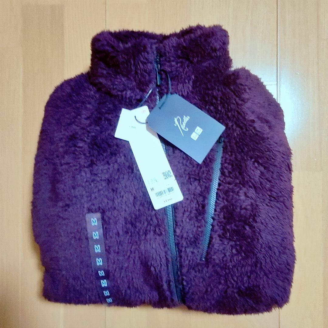 ユニクロ Needles フリースジャケット ニードルズ Mパープル