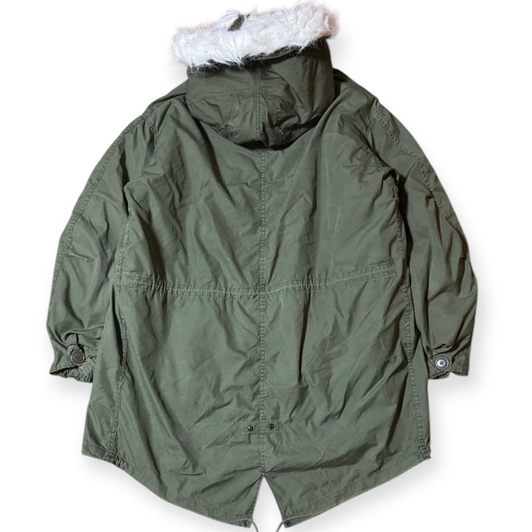 米軍実物 80s M-65 フィッシュテールパーカ フルセット Lサイズ