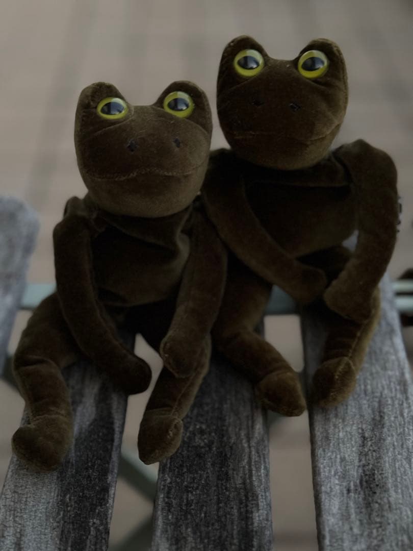ハロッズ (Harrods) カエル　ぬいぐるみ　マスコット