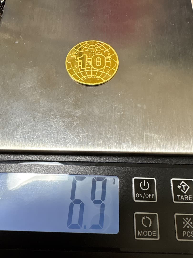純金　メダル SHENZHEN