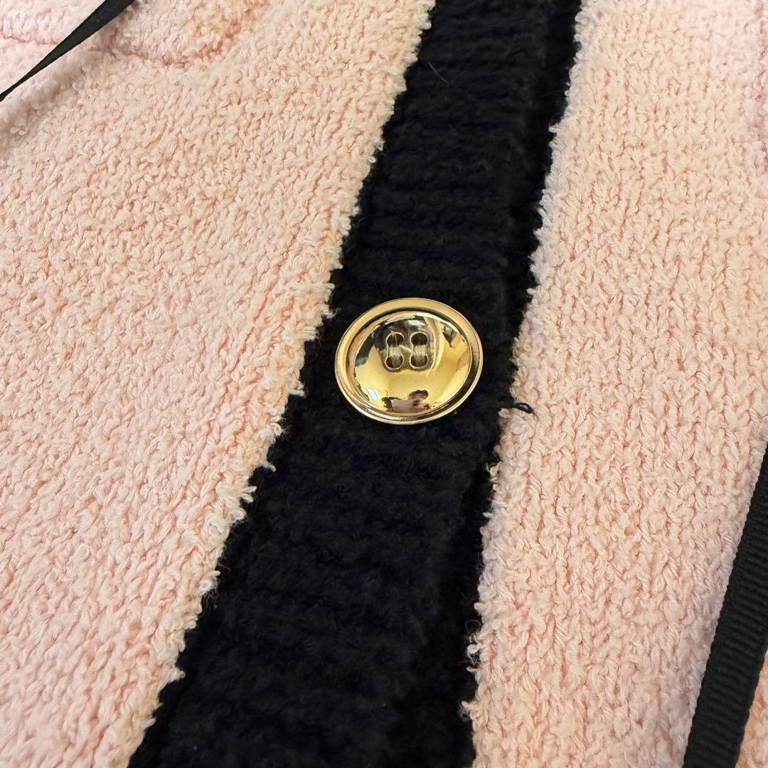 épine piping ribbon cardigan